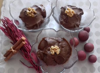 mousse de chocolate cremoso