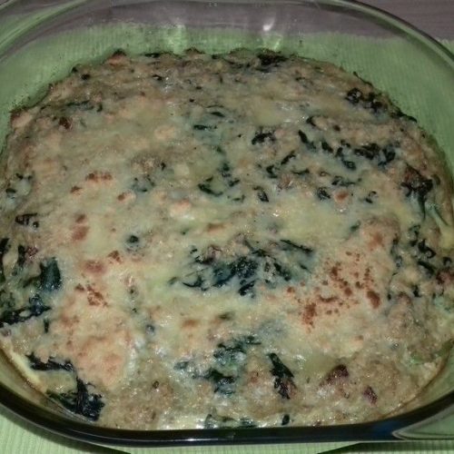 Pastel de quinoa