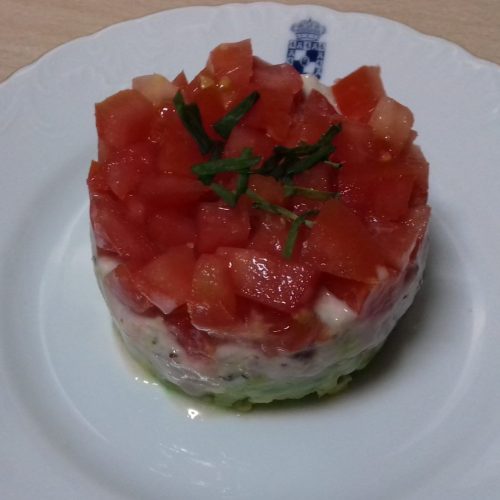 Tartar de aguacate