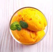 helado de fruta congelada