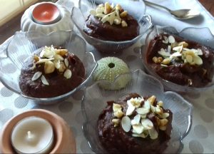 crema de batata y cacao