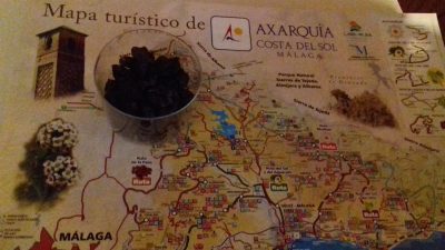 ruta de la pasa por la axarquía