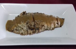 solomillo de pavo en salsa