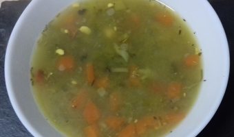 sopa de verduras