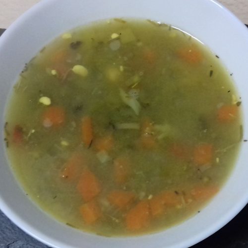sopa de verduras