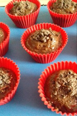 muffins de boniato sin azúcar
