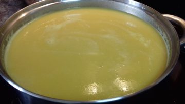 caldo de pollo reconstituyente