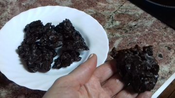 rocas de chocolate