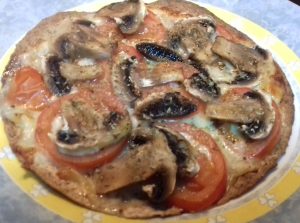 pizzas con tortillas de fajitas o burritos