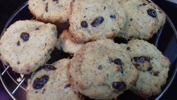 galletas de harina de garbanzos