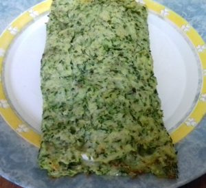 rollito de calabacín