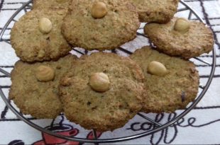 galletas de avena y avellanas