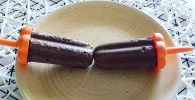 Polos de chocolate