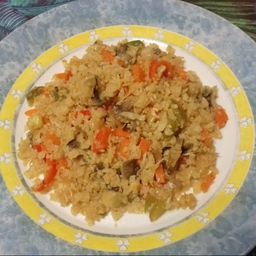 Arroz de coliflor