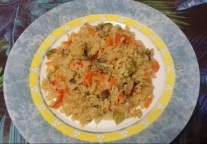 Arroz de coliflor