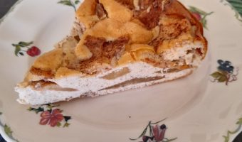 Tarta de manzana y mascarpone