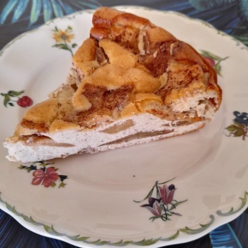 Tarta de manzana y mascarpone