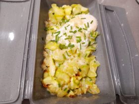 Calabacin al microondas