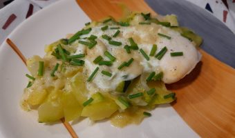 Calabacin al microondas