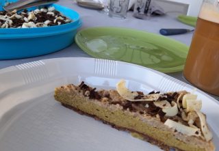 Tarta de frutos secos