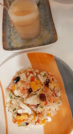 Cuscús de frutas