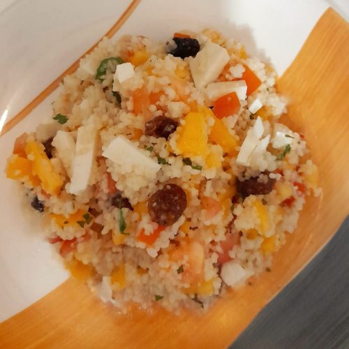 Cuscús de frutas