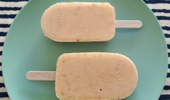 Helados de piña y coco