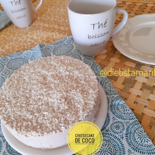 Cheesecake de coco