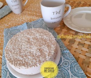 Cheesecake de coco