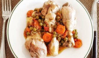 Pollo a la jardinera