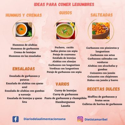 ideas para comer legumbres