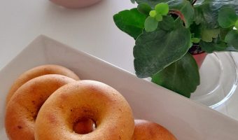 Donuts de avellana y boniato