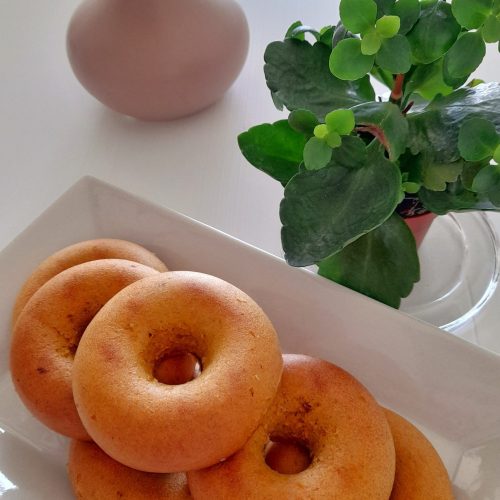 Donuts de avellana y boniato