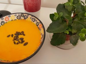 Crema de boniato y queso