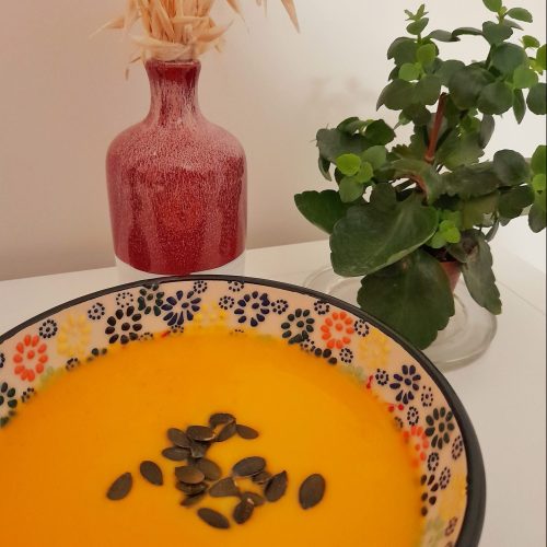Crema de boniato y queso