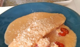 Salmón a la crema