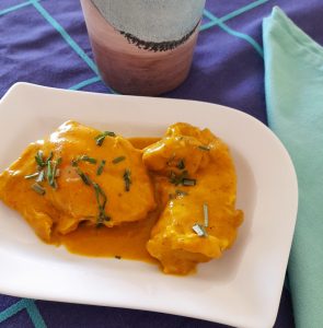 Contramuslos de pollo en thermomix