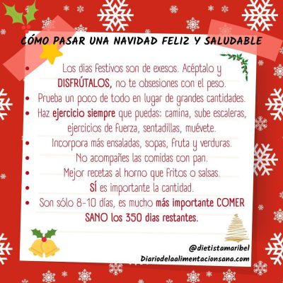 Consejos para una navidad sin excesos