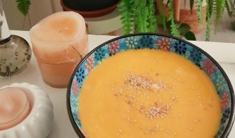 Crema de calabaza y boniato