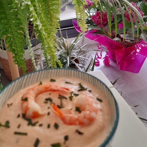 Paté de gambas saludable