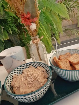 Paté de setas y frutos secos Paté de setas y frutos secos