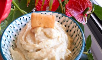 Paté de alcachofas y dátiles
